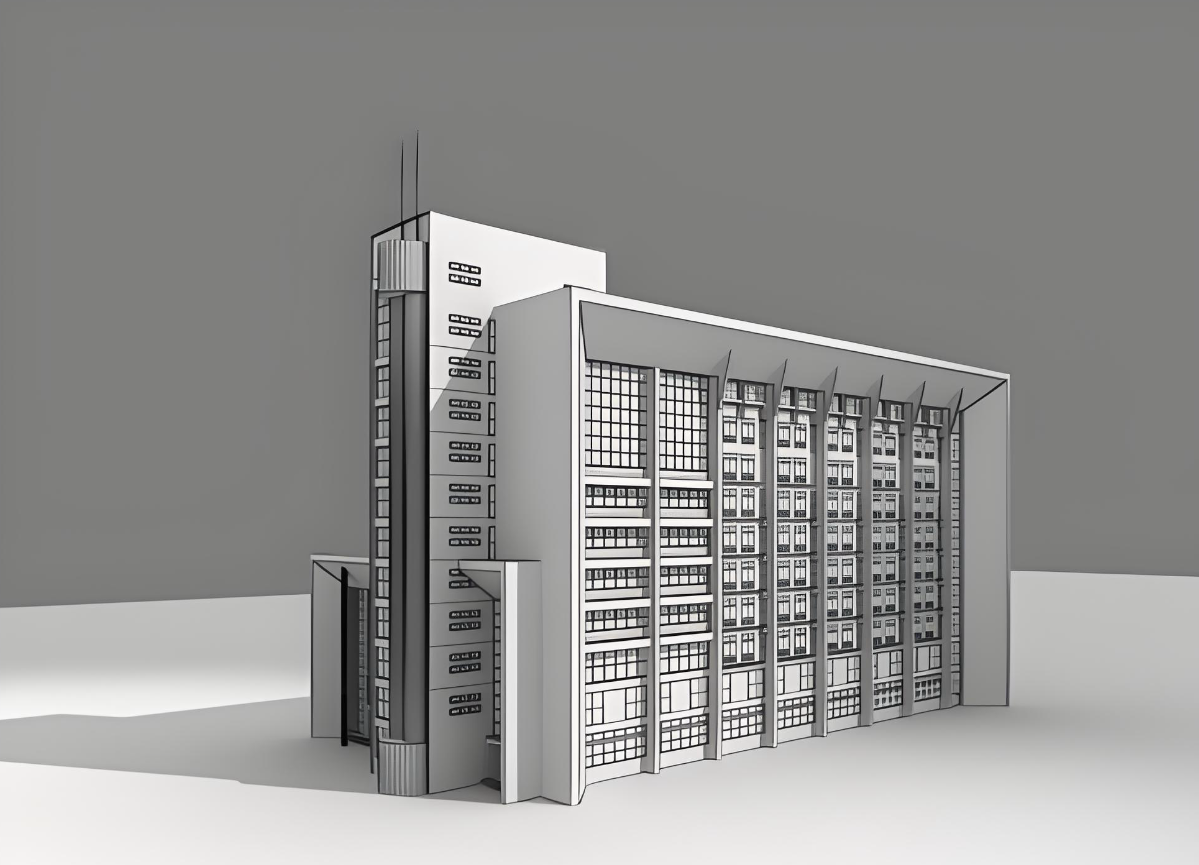 原始建筑设计图