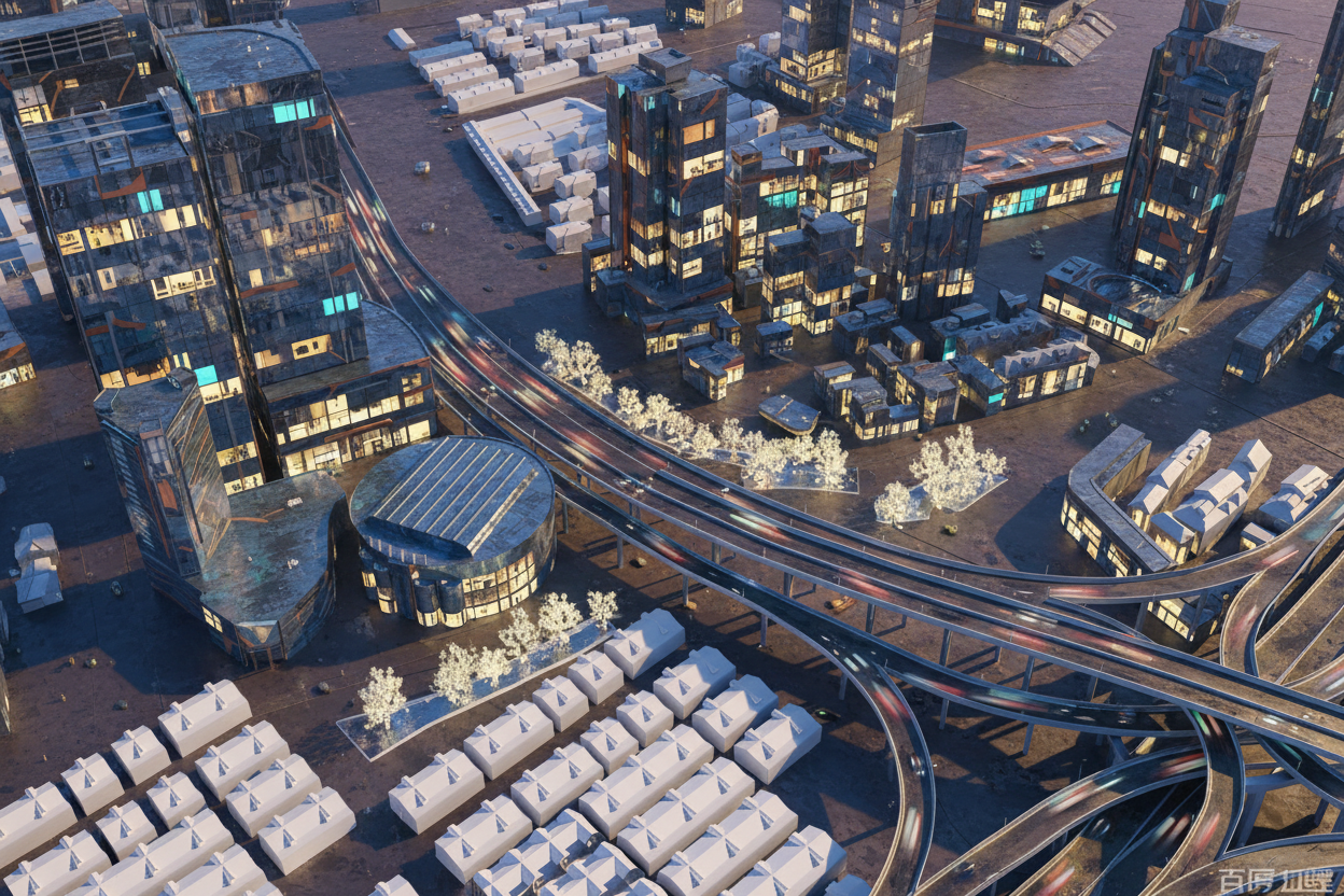 AI优化建筑设计图