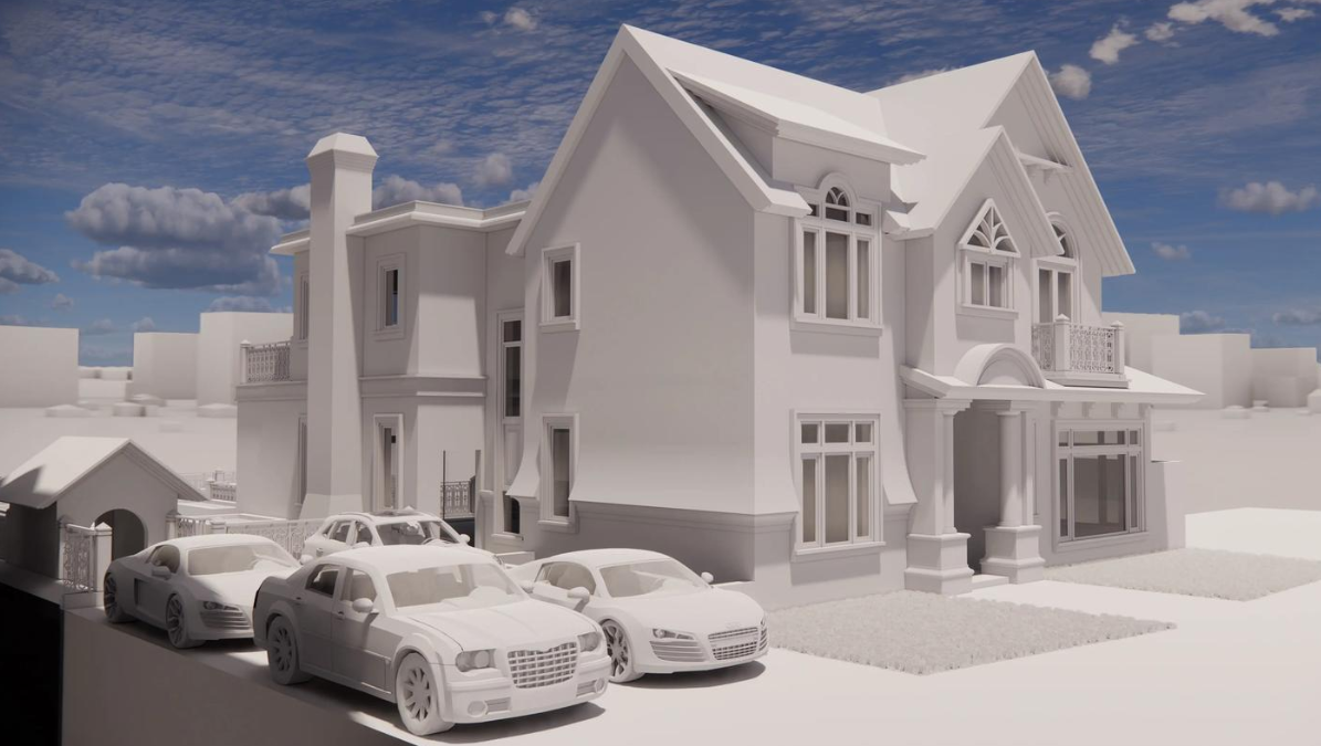 原始建筑设计图